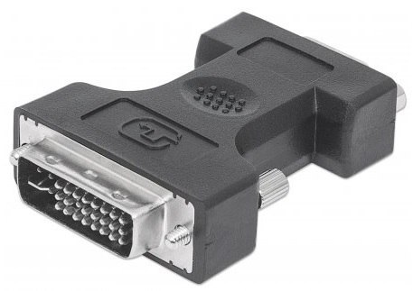 Adapter MANHATTAN DVI-I (M) - VGA (F) DVI-I - VGA 328883