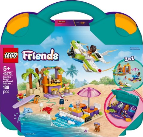 LEGO 42672 FRIENDS - Kreatywna walizka plażowa