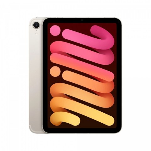 Tablet APPLE iPad mini Wi-Fi + Cellular 256 GB Księżycowa Poświata (8.3"/Apple A17 Pro/256GB/iPadOS 18/Wi-Fi/Księżycowa poświata