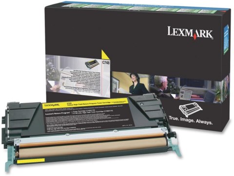 Kaseta z tonerem LEXMARK C748H3YG