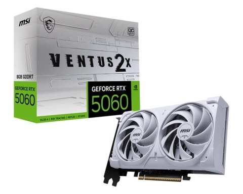 GeFroce RTX 5060 8G VENTUS 2X OC WHITE