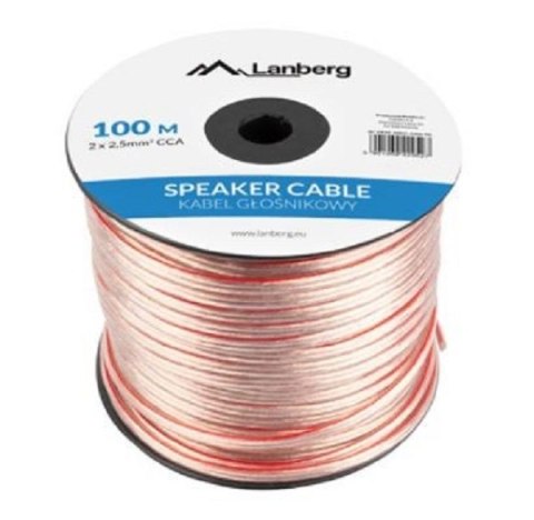 LANBERG SC-2X25-10CC-1000-TR 100m /s