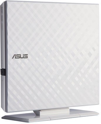 Napęd optyczny DVD-RW Zewnętrzny USB 2.0 Biały