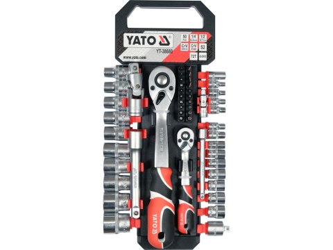 Zestaw nasadek z grzechotką YATO YT-38680
