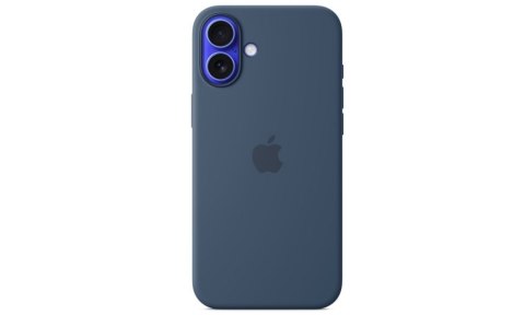 APPLE iPhone 16 Plus Silicone Case with MagSafe - Denim