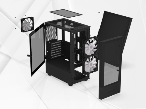 Gaming PC | i5 12400F | B760 |16GB | RX 7600 8GB