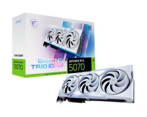 GeForce RTX 5070 12G GAMING TRIO OC WHITE GDDR7
