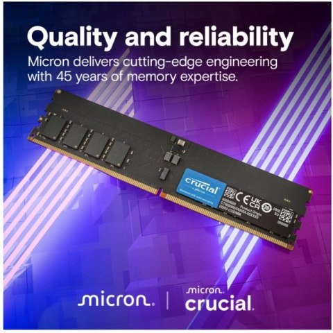 Pamięć CRUCIAL (CUDIMM/DDR5/32 GB/6400MHz/1.1V/52 CLCL/DUAL)