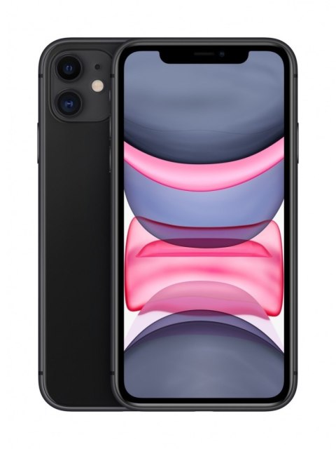 Smartphone APPLE iPhone 11 128 GB Dual SIM Czarny MHDH3PM/A Smartphone APPLE iPhone 11 128 GB Dual SIM Czarny MHDH3PM/A