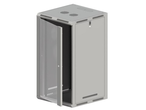 Szafa wisząco/stojąca 19" 18U 600x600 Szafa wisząco/stojąca 19" 18U 600x600