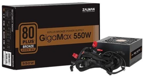 Zasilacz PC ZALMAN 550W ZM550-GVII Zasilacz PC ZALMAN 550W ZM550-GVII