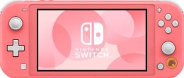 Konsola przenośna NINTENDO Nintendo Switch Lite Coral + Gra Animal Crossing: New Horizons + 12 miesięcy NSO NSH133