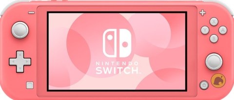 Konsola przenośna NINTENDO Nintendo Switch Lite Coral + Gra Animal Crossing: New Horizons + 12 miesięcy NSO NSH133