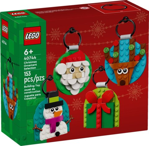 LEGO Okolicznościowe Kolekcja ozdób świątecznych 40744