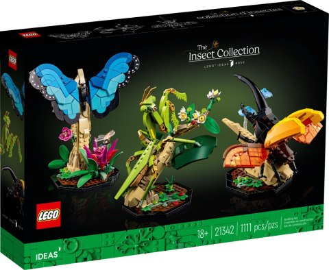 LEGO Uszkodzone opakowanie Ideas Kolekcja owadów 21342