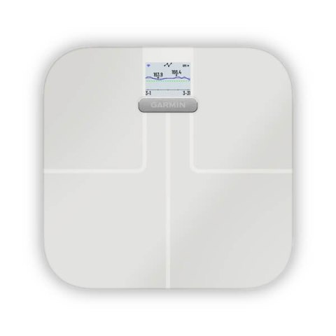 Waga łazienkowa GARMIN Index S2 Smart Scale (maks. 181.4kg /Biały)