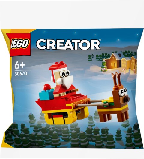 LEGO Creator Przejażdżka saniami Świętego Mikołaja 30670