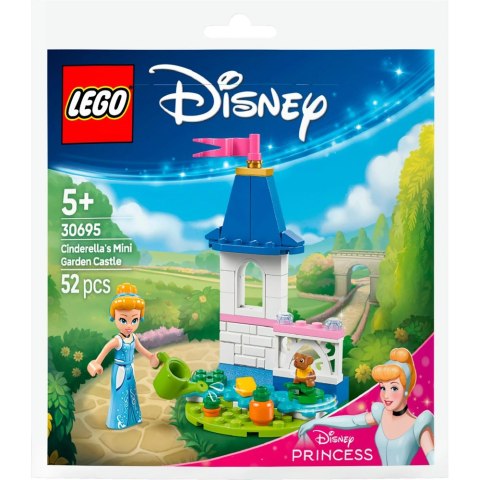 LEGO Disney Miniaturowy zamek Kopciuszka z ogrodem 30695