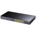 Przełącznik CUBA GS1020PS2 (16x 10/100/1000 PoE+ )