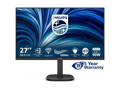 Monitor PHILIPS 27B2U3601/00 (27" /IPS /120Hz /2560 x 1440 /Czarny)