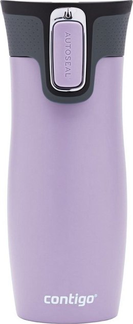 Kubek termiczny podwójne ścianki Contigo West Loop, Dark Plum 2.0 470 ml