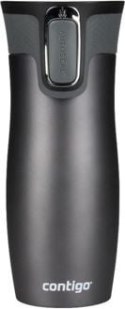 Kubek termiczny podwójne ścianki Contigo West Loop, Gunmetal 2.0 470 ml