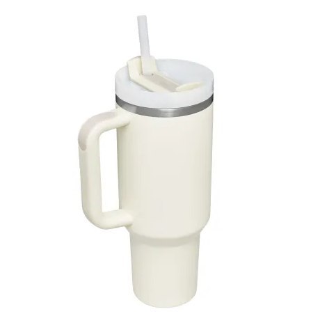 Kubek Termiczny Stanley Quencher H2.O FlowState 1.18L Cream Tonal