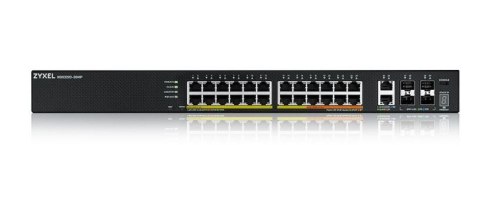 Punkt dostępu L3 24 porty PoE,10GbE RJ-45, 4 porty 10GbE SFP+ XGS2220-30HP-EU0101F