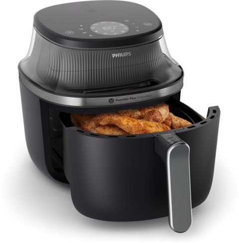 Frytownica beztłuszczowa PHILIPS 3000 series Airfryer 7.2 l NA341/00 (2000W /Czarno-srebrny )