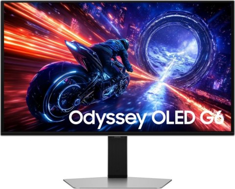Monitor SAMSUNG LS27FG602SUXEN (27" /OLED /500Hz /2560 x 1440 /Srebrny)