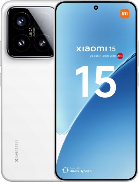 Smartphone XIAOMI 15 5G 12/512 GB Biały 512 GB Biały MZB0IU5EU