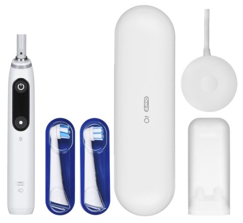 Szczoteczka wibrująca BRAUN Oral-B iO Series 8N White Alabaster Biały (iO 8N White Alabaster)