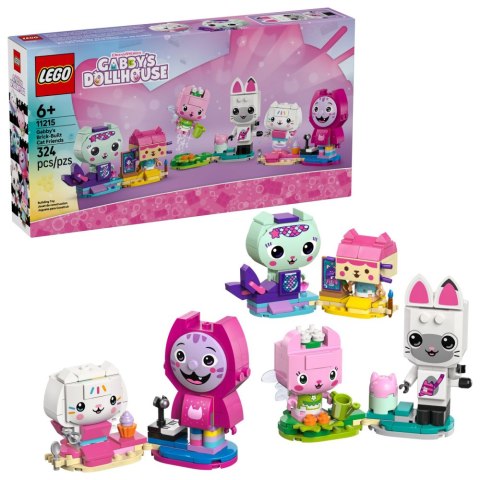 LEGO Koci domek Gabi Koci przyjaciele Gabi z klocków 11215