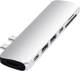 SATECHI ST-CMBPS (Srebrny /USB Typ C )