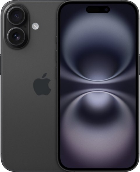 Smartphone APPLE iPhone 16 5G 8/128GB Czarny MYE73HN/A