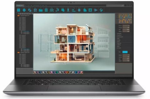 Notebook DELL Precision 5690 (16"/Ultra 7 155H /RTX2000A/32GB/SSD2TB/W11P/Szaro-czarny)