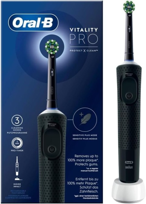 Szczoteczka elektryczna ORAL-B Vitality Pro D103 Czarny Czarno-biały (4210201427063)