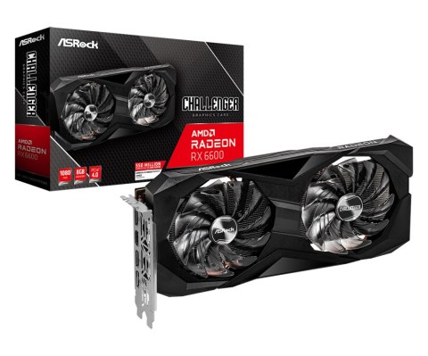 Karta graficzna ASROCK Radeon RX 6600 8G Karta graficzna ASROCK Radeon RX 6600 8G