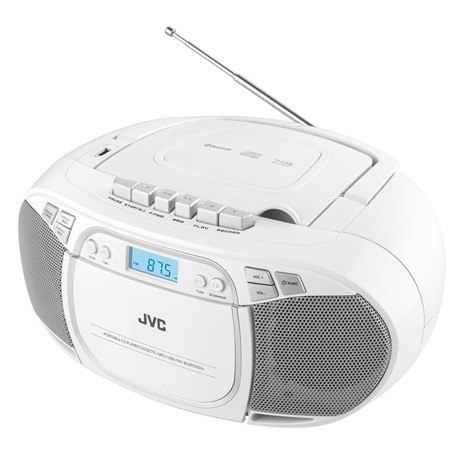 Radiomagnetofon z CD JVC RCE451W Radiomagnetofon z CD JVC RCE451W