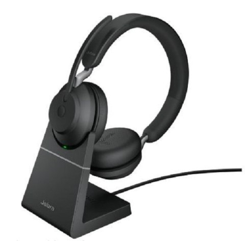 Słuchawki bezprzewodowe JABRA Evolve2 65 Stand Link380c MS Stereo (Czarny) Słuchawki bezprzewodowe JABRA Evolve2 65 Stand Link380c MS Stereo (Czarny)