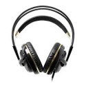 Słuchawki z mikrofonem Na głowę STEELSERIES Siberia 200 Złoty (1.8m /3.5 mm wtyk/Czarno-złoty)