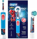 Szczoteczka soniczna BRAUN Vitality Pro Kids 103 Spiderman Blue Niebiesko-biały (D103.413.2K)