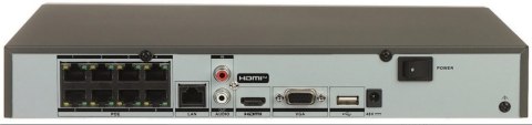 Hikvision DS-7608NXI-K1/8P(D) 8-kanałowy PoE 1U rejestrator sieciowy K Series AcuSense 4K