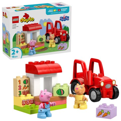 LEGO DUPLO Ciągnik i rynek 10468