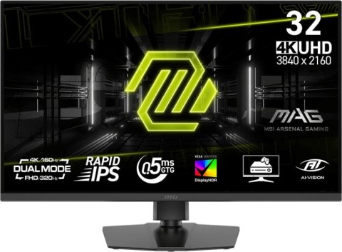 Monitor MSI 322URDF (31.5" /Rapid IPS /160 Hz, 320 HzHz /3840 x 2160 /Czarny)