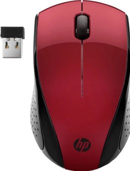 Mysz Bezprzewodowa HP 220 Czerwona
