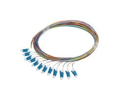 Pigtail SM LC/UPC Semi Tight 9/125 G657A1 12X2M multikolor