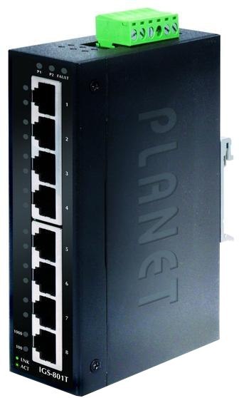 Przełącznik PLANET IGS-801T (8x 1 GbE )