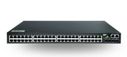 S4600-52X-SI - Managed L2 Access Switch 48x10/100/1000Base-T + 4x1/10GBase-X SFP+, AC Power Supply, 0° +50°, 1U, (basic support 