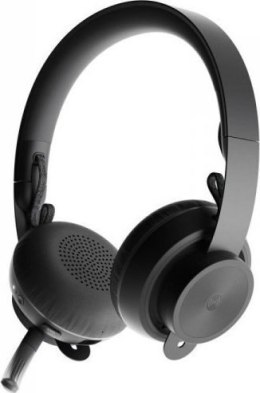 Słuchawki z mikrofonem LOGITECH Zone UC Czarny
